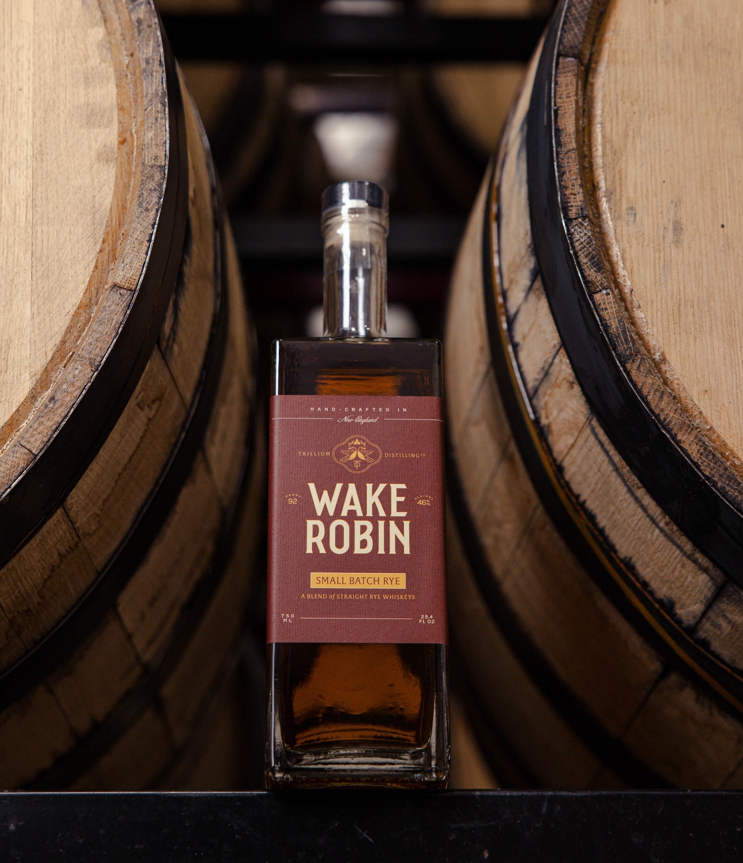 Wake Robin Small Batch Rye Whiskey