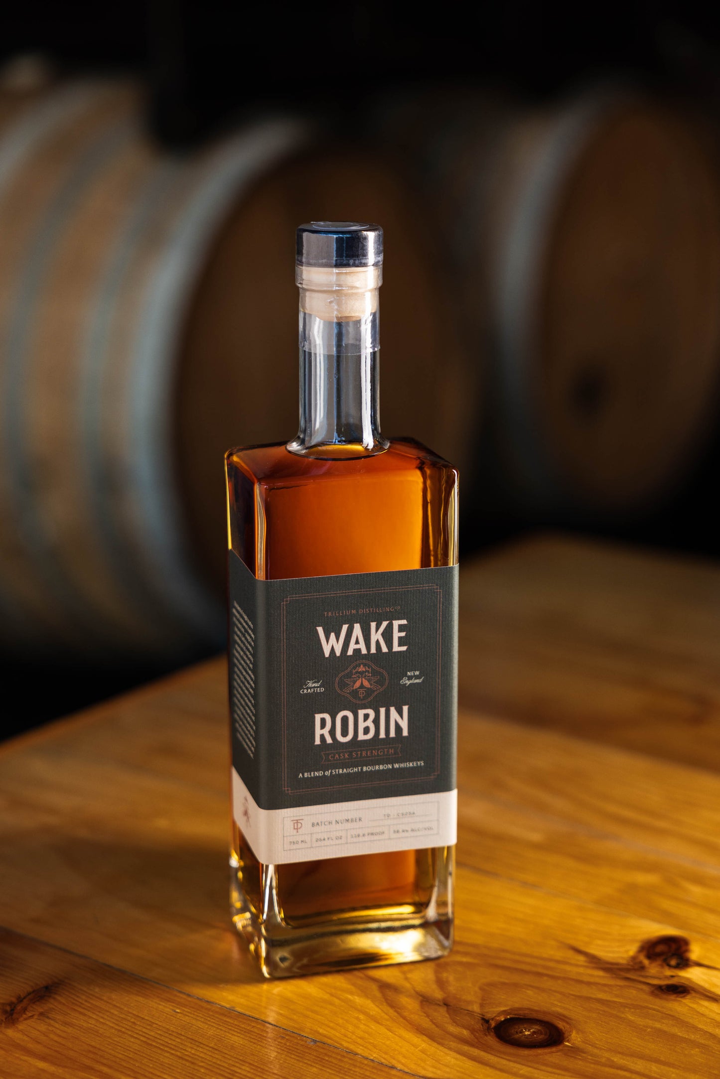 Wake Robin Small Batch Cask Strength Bourbon