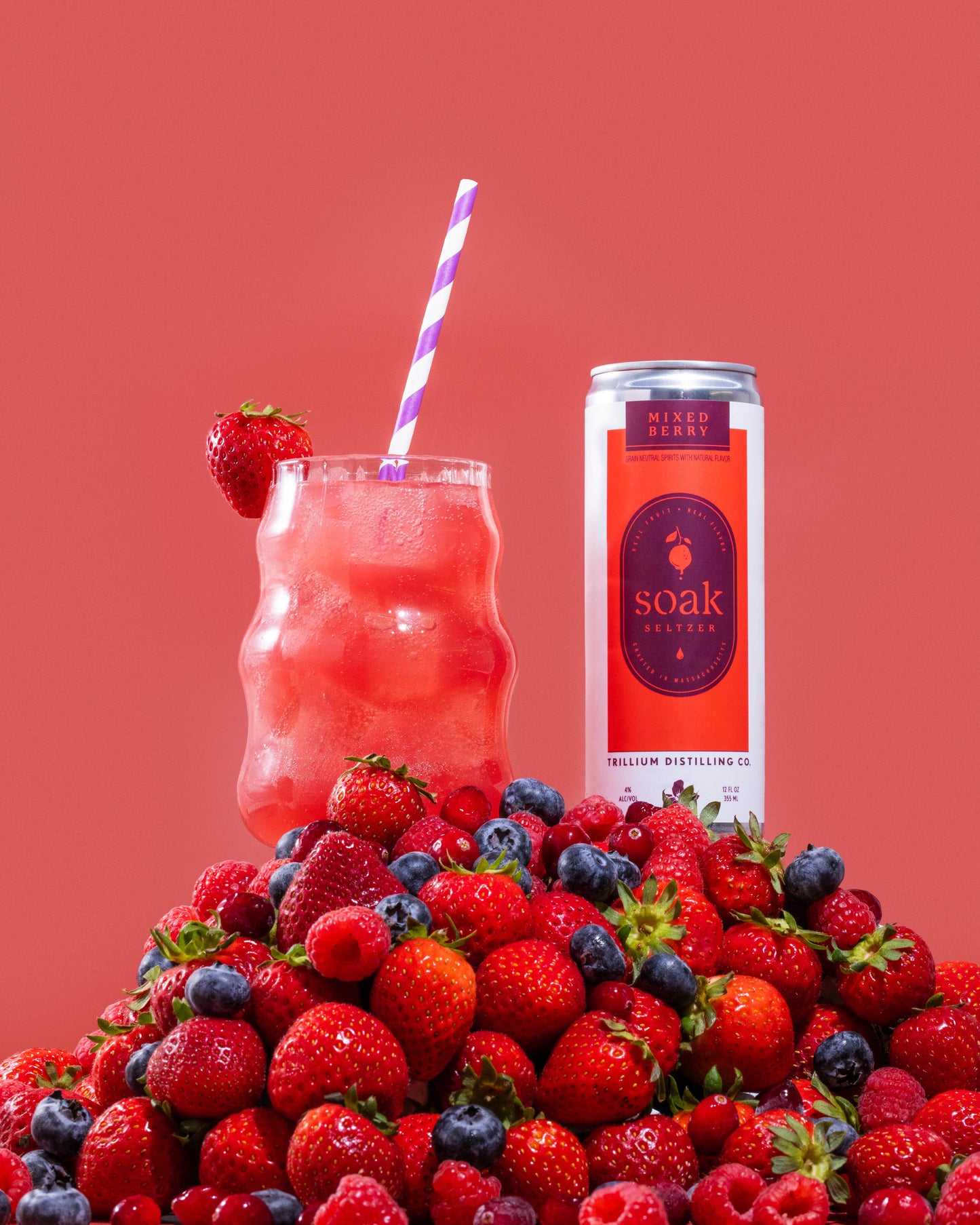 Soak Seltzer Mixed Berry