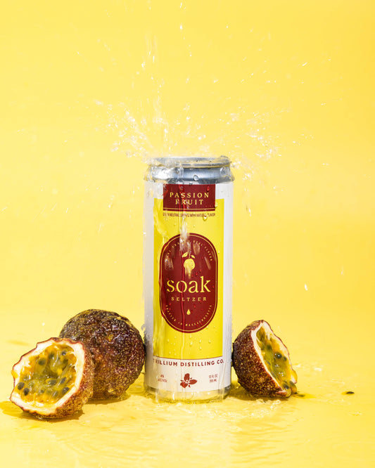 Soak Seltzer Passion Fruit